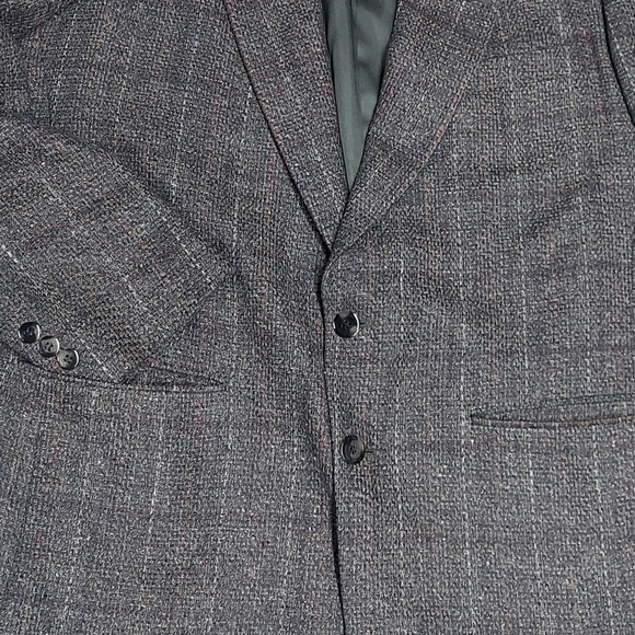 Vintage Pierre Cardin Plaid 2 Button Blazer - Picture 11 of 16